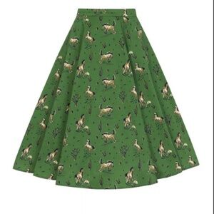 Collectif Horse Skirt Size Small